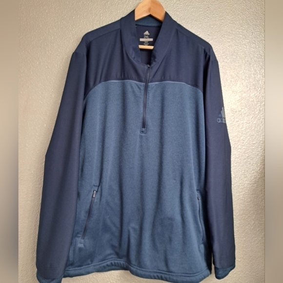 Adidas Golf  Mixed Media 1/2 Zip Pullover   Size 2 XL - Picture 1 of 4